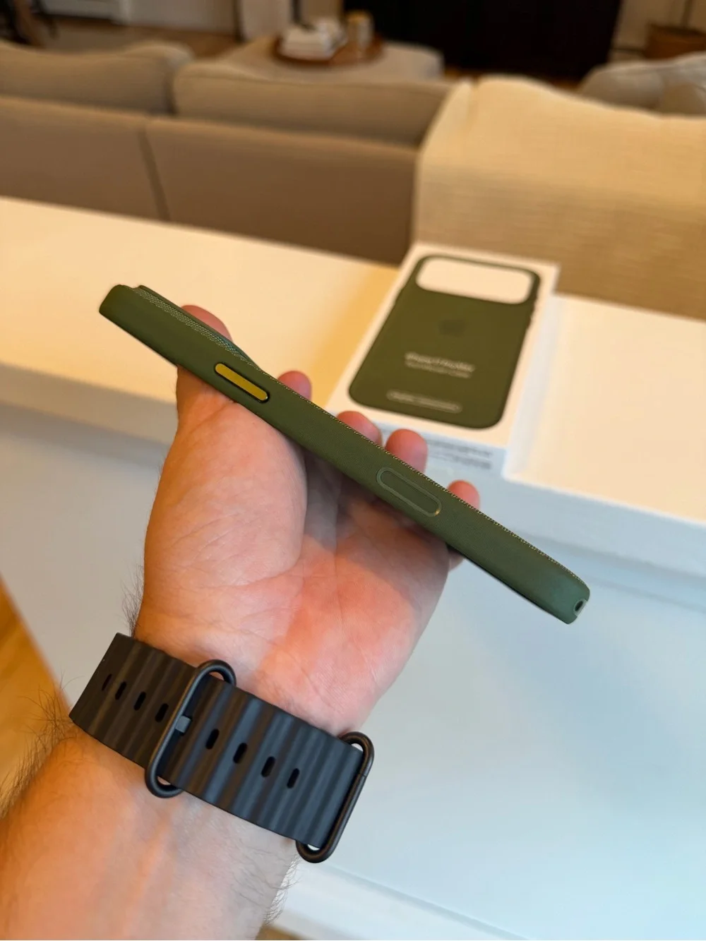 Apple TechWoven Case for iPhone 17 Pro Max - Forest Green